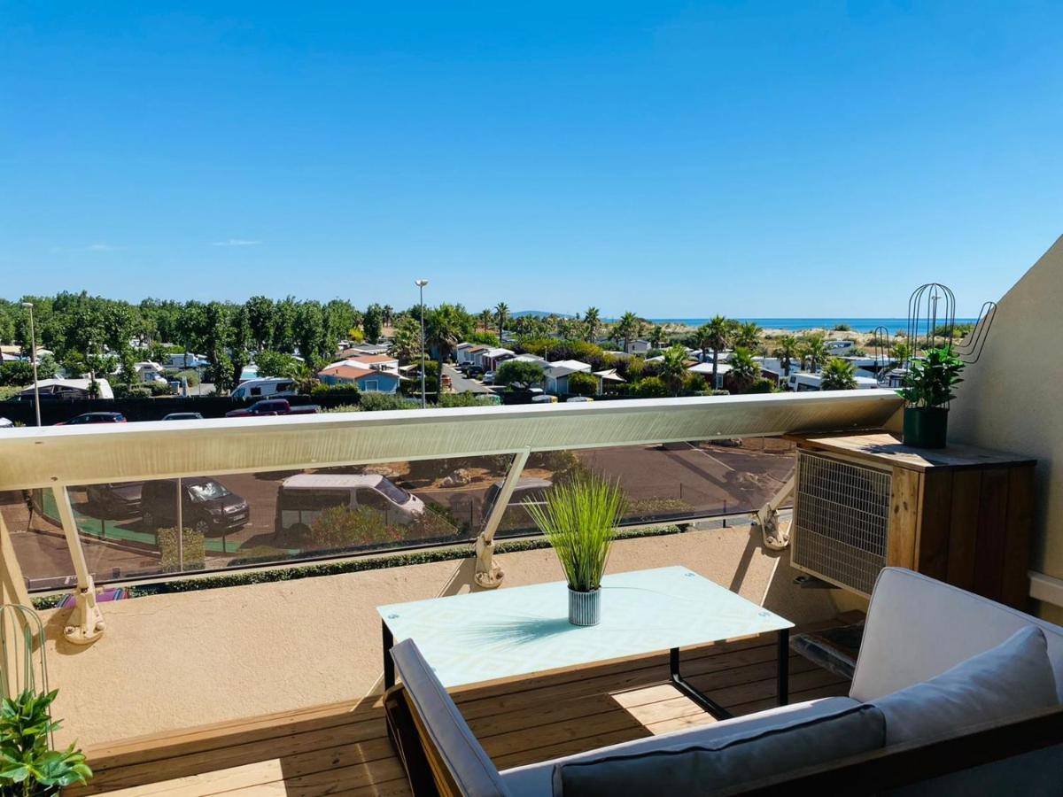 Studio Camp Naturiste Vue Mer, Le Gilyves Cocooning Agde Kültér fotó